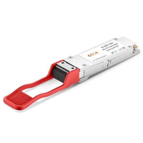 6COMGIGA 40GBASE-ER4 QSFP+ 1310 nm 40 km DDM SMF Transceiver, 40 Gigabit QSFP+ Single-Mode-Modul kompatibel mit Cisco 40GBASE-ER4 von 6COMGIGA