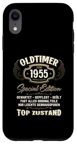 70. Geburtstag Geschenk Oldtimer Juni Jahrgang 1955 Hülle für iPhone XR von 70. Geburtstag Original Oldtimer Jahrgang 1955