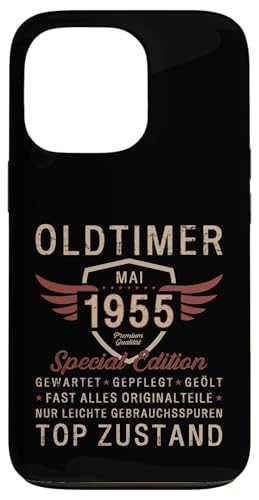 70. Geburtstag Geschenk Oldtimer Mai Jahrgang 1955 Hülle für iPhone 13 Pro von 70. Geburtstag Original Oldtimer Jahrgang 1955