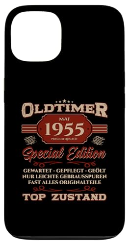 70. Geburtstag Geschenk Oldtimer Mai Jahrgang 1955 Hülle für iPhone 13 70. Geburtstag Geschenk Oldtimer Mai Jahrgang 1955 Hülle für iPhone 13 von 70. Geburtstag Original Oldtimer Jahrgang 1955