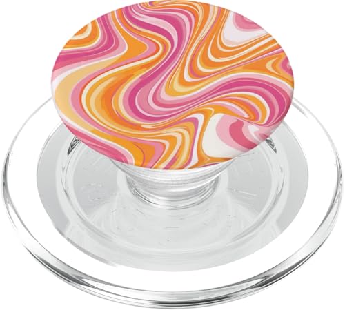 70er 60er Jahre Retro Streifen Bunte Regenbogen Vintage Grafik PopSockets PopGrip für MagSafe 70er 60er Jahre Retro Streifen Bunte Regenbogen Vintage Grafik PopSockets PopGrip für MagSafe von 70S 60S Style Art Accessoires