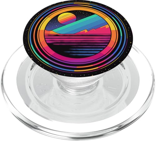 70er Jahre Retro Sonnenuntergang Vaporwave Stil PopSockets PopGrip für MagSafe 70er Jahre Retro Sonnenuntergang Vaporwave Stil PopSockets PopGrip für MagSafe von 70S 60S Style Art Accessoires