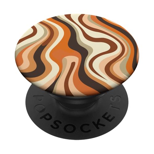 70er Jahre Stil 60er Jahre Grafik Boho Retro Vintage Swirl PopSockets Klebender PopGrip 70er Jahre Stil 60er Jahre Grafik Boho Retro Vintage Swirl PopSockets Klebender PopGrip von 70S 60S Style Art Accessoires