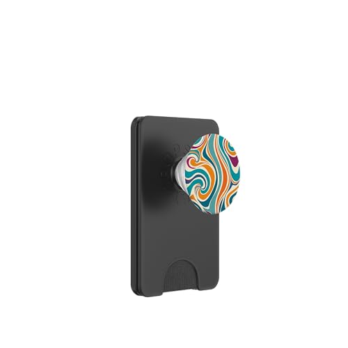 70er Jahre Stil Retro Streifen Mehrfarbig Old School Ästhetik PopSockets PopWallet für MagSafe 70er Jahre Stil Retro Streifen Mehrfarbig Old School Ästhetik PopSockets PopWallet für MagSafe von 70S 60S Style Art Accessoires