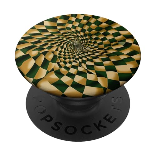 70er Jahre Stil Retro Vintage Karo Wirbel Muster PopSockets Klebender PopGrip 70er Jahre Stil Retro Vintage Karo Wirbel Muster PopSockets Klebender PopGrip von 70S 60S Style Art Accessoires