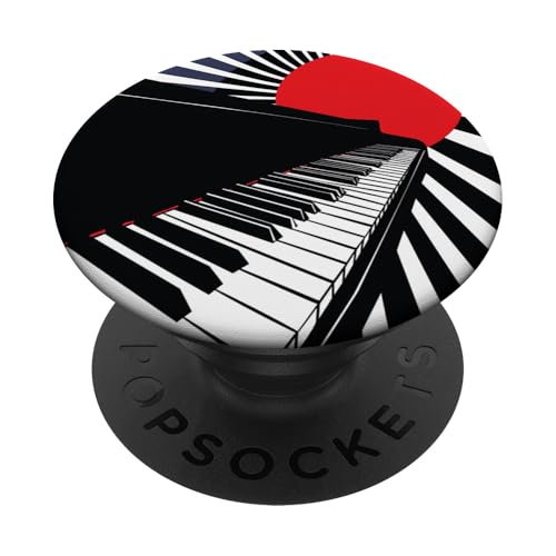 Klavier PopSockets Klebender PopGrip Klavier PopSockets Klebender PopGrip von 70S 60S Style Art Accessoires