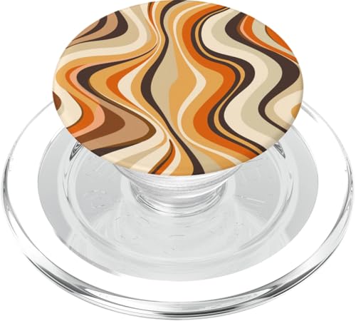 Liquid Swirl Retro Vintage 70er Jahre Stil PopSockets PopGrip für MagSafe Liquid Swirl Retro Vintage 70er Jahre Stil PopSockets PopGrip für MagSafe von 70S 60S Style Art Accessoires