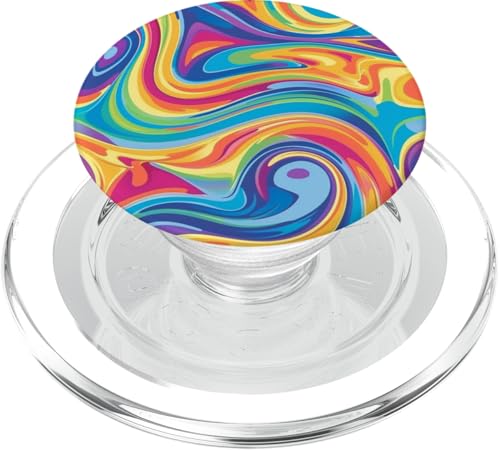 Liquid Swirl Retro Vintage 70er Jahre Stil PopSockets PopGrip für MagSafe Liquid Swirl Retro Vintage 70er Jahre Stil PopSockets PopGrip für MagSafe von 70S 60S Style Art Accessoires