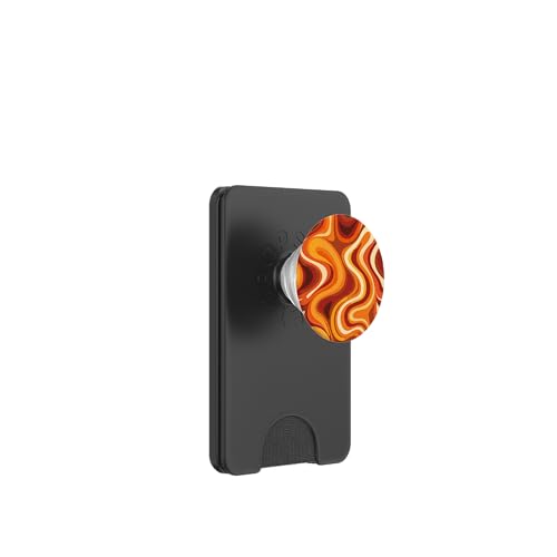 Orange 70er Jahre Stil 60er Jahre Grafik Boho Retro Vintage Swirl PopSockets PopWallet für MagSafe Orange 70er Jahre Stil 60er Jahre Grafik Boho Retro Vintage Swirl PopSockets PopWallet für MagSafe von 70S 60S Style Art Accessoires