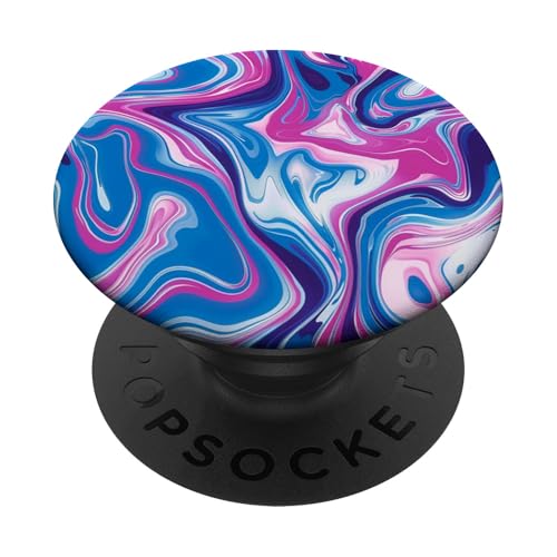 Retro Swirl Vintage 70er Jahre Stil Muster PopSockets Klebender PopGrip Retro Swirl Vintage 70er Jahre Stil Muster PopSockets Klebender PopGrip von 70S 60S Style Art Accessoires