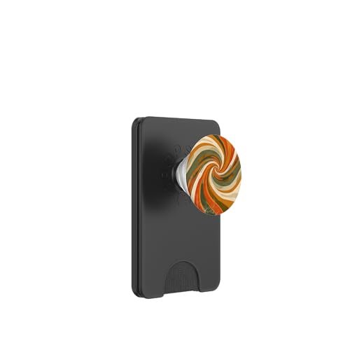 Retro Swirl Vintage 70er Jahre Stil Muster PopSockets PopWallet für MagSafe Retro Swirl Vintage 70er Jahre Stil Muster PopSockets PopWallet für MagSafe von 70S 60S Style Art Accessoires