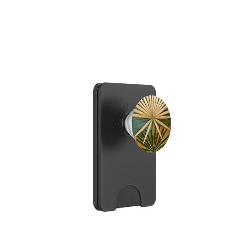 Retro Vintage 70er 60er Jahre Palmblätter Muster PopSockets PopWallet für MagSafe Retro Vintage 70er 60er Jahre Palmblätter Muster PopSockets PopWallet für MagSafe von 70S 60S Style Art Accessoires
