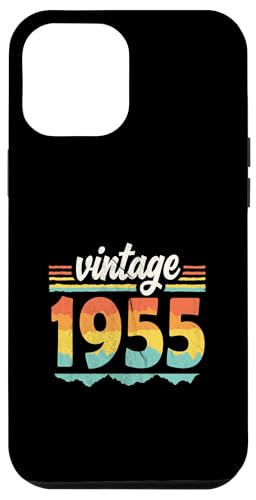 Vintage 1955 Retro Geburtstagsjahr Geschenkidee Hülle für iPhone 12 Pro Max Vintage 1955 Retro Geburtstagsjahr Geschenkidee Hülle für iPhone 12 Pro Max von 70er Jahre Retro Geschenke für Geburtstag