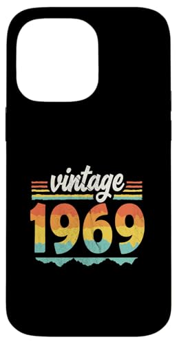 Vintage 1969 Retro Geburtstagsjahr Geschenkidee Hülle für iPhone 14 Pro Max Vintage 1969 Retro Geburtstagsjahr Geschenkidee Hülle für iPhone 14 Pro Max von 70er Jahre Retro Geschenke für Geburtstag