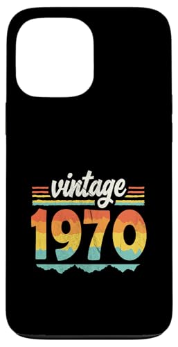 Vintage 1970 Retro Geburtstagsjahr Geschenkidee Hülle für iPhone 13 Pro Max Vintage 1970 Retro Geburtstagsjahr Geschenkidee Hülle für iPhone 13 Pro Max von 70er Jahre Retro Geschenke für Geburtstag