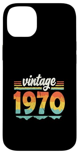 Vintage 1970 Retro Geburtstagsjahr Geschenkidee Hülle für iPhone 14 Plus Vintage 1970 Retro Geburtstagsjahr Geschenkidee Hülle für iPhone 14 Plus von 70er Jahre Retro Geschenke für Geburtstag