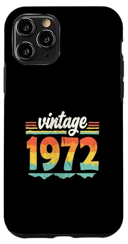 Vintage 1972 Retro Geburtstagsjahr Geschenkidee Hülle für iPhone 11 Pro Vintage 1972 Retro Geburtstagsjahr Geschenkidee Hülle für iPhone 11 Pro von 70er Jahre Retro Geschenke für Geburtstag