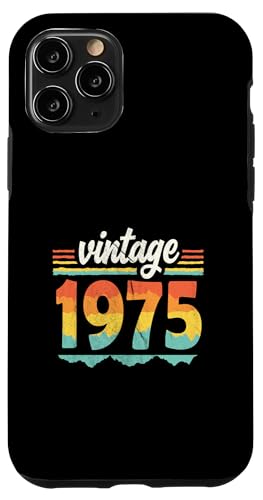 Vintage 1975 Retro Geburtstagsjahr Geschenkidee Hülle für iPhone 11 Pro Vintage 1975 Retro Geburtstagsjahr Geschenkidee Hülle für iPhone 11 Pro von 70er Jahre Retro Geschenke für Geburtstag