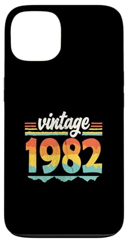 Vintage 1982 Retro Geburtstagsjahr Geschenkidee Hülle für iPhone 13 von 70er Jahre Retro Geschenke für Geburtstag