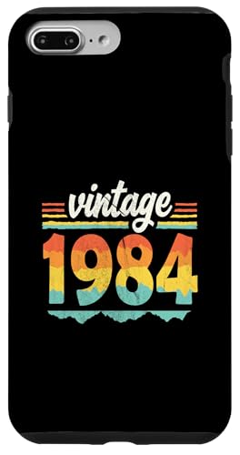 Vintage 1984 Retro Geburtstagsjahr Geschenkidee Hülle für iPhone 7 Plus/8 Plus Vintage 1984 Retro Geburtstagsjahr Geschenkidee Hülle für iPhone 7 Plus/8 Plus von 70er Jahre Retro Geschenke für Geburtstag