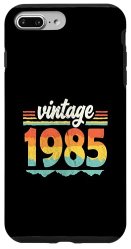 Vintage 1985 Retro Geburtstagsjahr Geschenkidee Hülle für iPhone 7 Plus/8 Plus Vintage 1985 Retro Geburtstagsjahr Geschenkidee Hülle für iPhone 7 Plus/8 Plus von 70er Jahre Retro Geschenke für Geburtstag