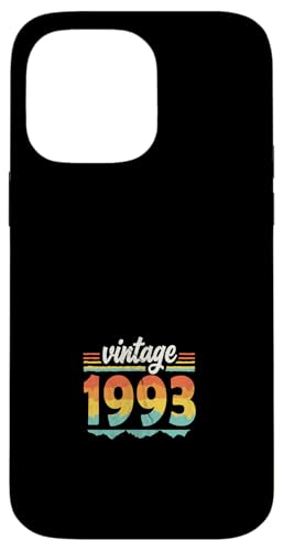 Vintage 1993 Retro Geburtstagsjahr Geschenkidee Hülle für iPhone 14 Pro Max Vintage 1993 Retro Geburtstagsjahr Geschenkidee Hülle für iPhone 14 Pro Max von 70er Jahre Retro Geschenke für Geburtstag