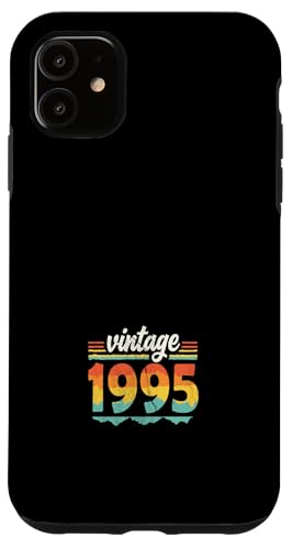 Vintage 1995 Retro Geburtstagsjahr Geschenkidee Hülle für iPhone 11 Vintage 1995 Retro Geburtstagsjahr Geschenkidee Hülle für iPhone 11 von 70er Jahre Retro Geschenke für Geburtstag