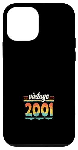 Vintage 2001 Retro Geburtstagsjahr Geschenkidee Hülle für iPhone 12 mini Vintage 2001 Retro Geburtstagsjahr Geschenkidee Hülle für iPhone 12 mini von 70er Jahre Retro Geschenke für Geburtstag