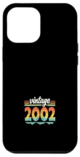 Vintage 2002 Retro Geburtstagsjahr Geschenkidee Hülle für iPhone 12 Pro Max Vintage 2002 Retro Geburtstagsjahr Geschenkidee Hülle für iPhone 12 Pro Max von 70er Jahre Retro Geschenke für Geburtstag