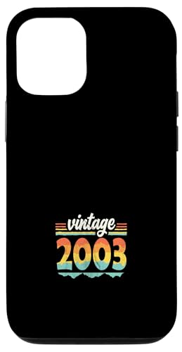 Vintage 2003 Retro Geburtstagsjahr Geschenkidee Hülle für iPhone 12/12 Pro Vintage 2003 Retro Geburtstagsjahr Geschenkidee Hülle für iPhone 12/12 Pro von 70er Jahre Retro Geschenke für Geburtstag