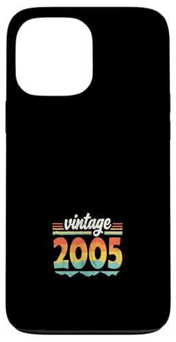 Vintage 2005 Retro Geburtstagsjahr Geschenkidee Hülle für iPhone 13 Pro Max Vintage 2005 Retro Geburtstagsjahr Geschenkidee Hülle für iPhone 13 Pro Max von 70er Jahre Retro Geschenke für Geburtstag