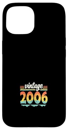 Vintage 2006 Retro Geburtstagsjahr Geschenkidee Hülle für iPhone 15 Vintage 2006 Retro Geburtstagsjahr Geschenkidee Hülle für iPhone 15 von 70er Jahre Retro Geschenke für Geburtstag