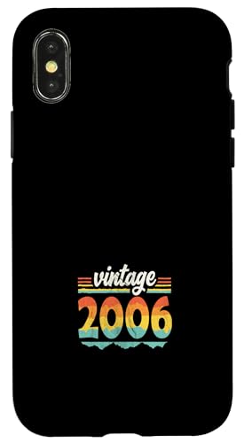 Vintage 2006 Retro Geburtstagsjahr Geschenkidee Hülle für iPhone X/XS Vintage 2006 Retro Geburtstagsjahr Geschenkidee Hülle für iPhone X/XS von 70er Jahre Retro Geschenke für Geburtstag