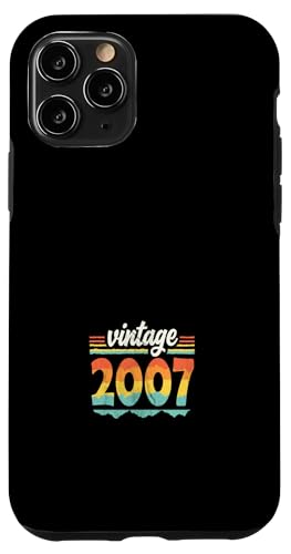 Vintage 2007 Retro Geburtstagsjahr Geschenkidee Hülle für iPhone 11 Pro Vintage 2007 Retro Geburtstagsjahr Geschenkidee Hülle für iPhone 11 Pro von 70er Jahre Retro Geschenke für Geburtstag