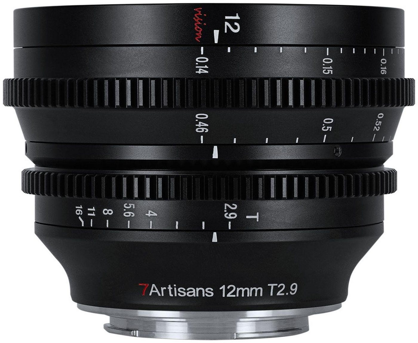 7Artisans 12mm T2.9 Fuji X-Mount Zoomobjektiv 7Artisans 12mm T2.9 Fuji X-Mount Zoomobjektiv von 7Artisans