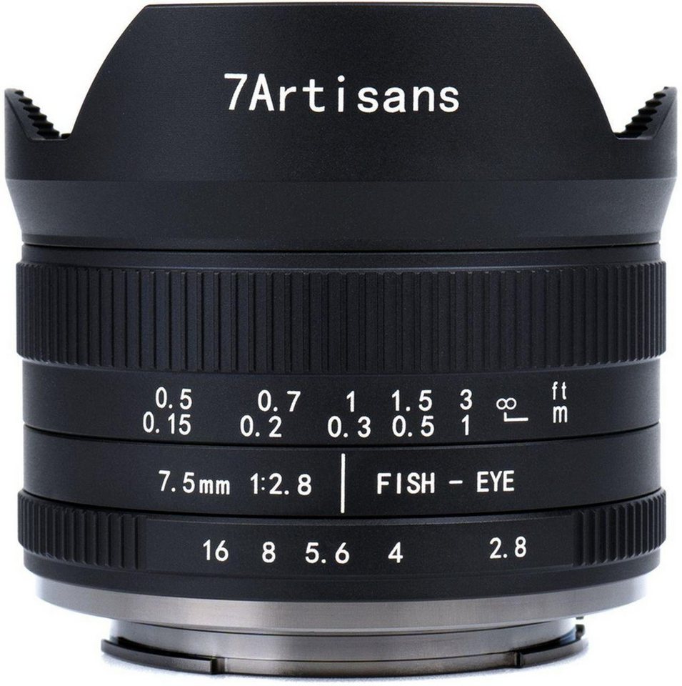 7Artisans 7,5mm f2,8 II Fisheye Fuji X-Mount Zoomobjektiv von 7Artisans