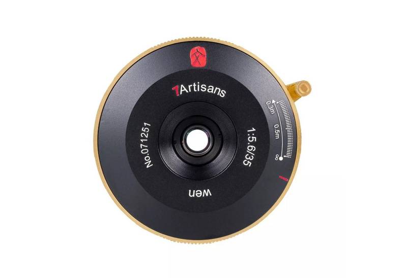 7Artisans M35mm F5.6 Vollformat Ultra-Dünne Pancake-Objektiv für Leica MM10 M240 Spezialobjektiv von 7Artisans