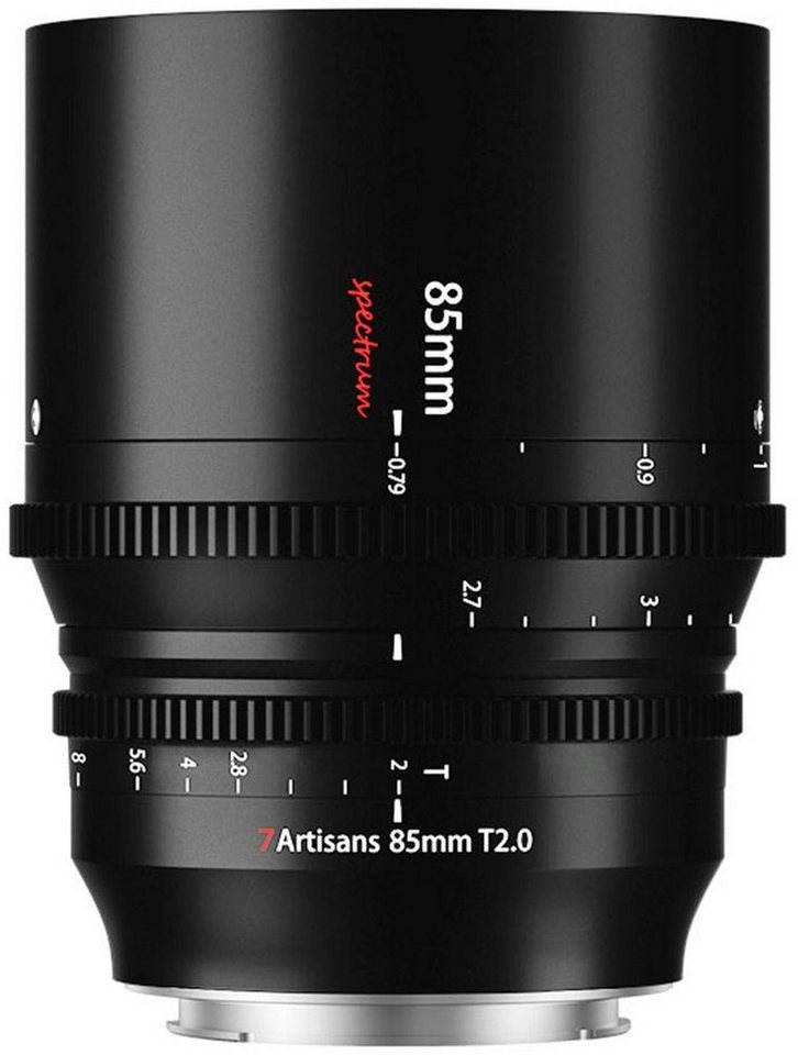 7Artisans Spectrum 85mm T2.0 Sony E-Mount Zoomobjektiv von 7Artisans