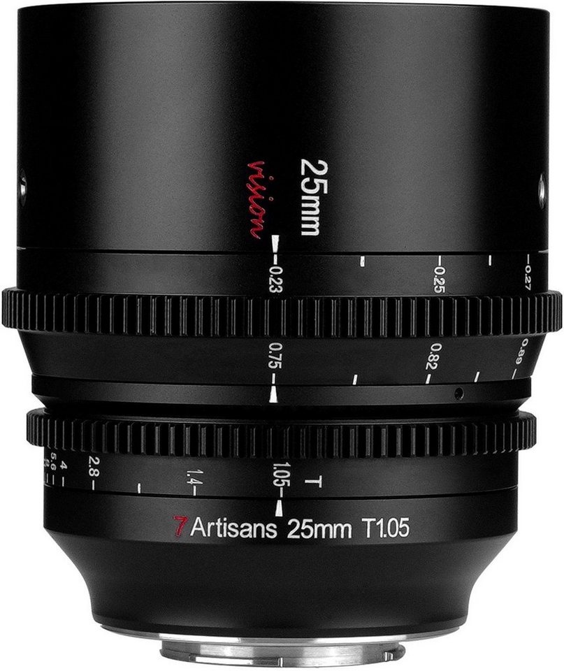 7Artisans Vision 25mm T1.05 Fuji X Zoomobjektiv von 7Artisans