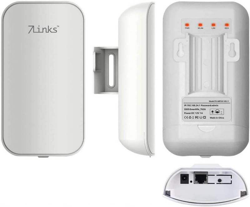 7Links WLR-1230 WLAN-Repeater Outdoor Garten Empfang Wireless LAN WLAN WLAN-Repeater von 7Links