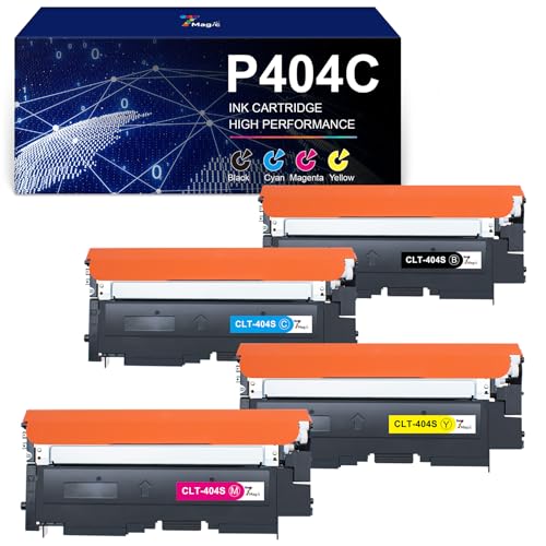7Magic 7Magic kompatible Tonerkartuschen Ersatz für Samsung CLT-P404C CLT-404S CLT-K404S CLT-C404S CLT-M404S CLT-Y404S für Samsung Xpress SL C430W C430 C480W C480FW C480FN C432W C433W C482W C483W von 7Magic