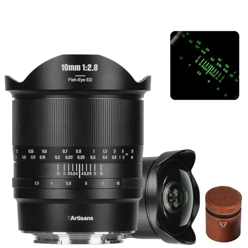7Artisans 10mm F2.8 II für Canon RF-Mount Objektiv, Ultra Weitwinkel Fisheye Objektiv Vollformat 185° Manueller Fokus Kompatibel mit Canon RF-Mount EOS-R EOS-R3 EOS-RP EOS-R5 EOS-R6 7Artisans 10mm F2.8 II für Canon RF-Mount Objektiv, Ultra Weitwinkel Fisheye Objektiv Vollformat 185° Manueller Fokus Kompatibel mit Canon RF-Mount EOS-R EOS-R3 EOS-RP EOS-R5 EOS-R6 von 7artisans