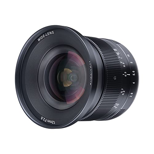 7artisans 12mm F2.8 II Weitwinkelobjektiv, kompatibel mit APS-C Nikon Z-Mount-Kameras Z50 ZFC Z30 und Z5 Z6 Z7 Z6II Z9 im APS-C-Modus von 7artisans