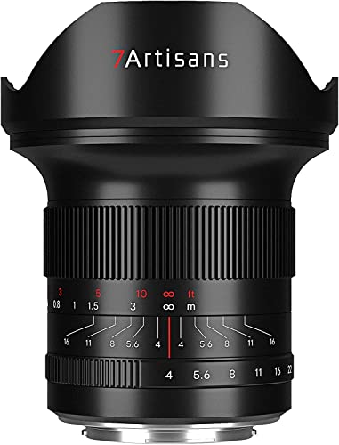 7artisans 15mm F4.0 Vollformat-Weitwinkelobjektiv mit 114º Blickwinkel, kompatibel mit Nikon Z-Mount spiegellosen Kameras Z5 Z6 Z7 Z6II Z7II Z9 von 7artisans