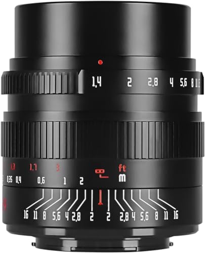 7artisans 24 mm F1.4 APS-C Manuelles Prime-Objektiv, große Blende, kompatibel für Sony E-Mount spiegellose Kameras A6500 A6300 A6100 A6000 A5100 A5000 A9 NEX 3 NEX 3N NEX 5 NEX 5T NEX 5R NEX 6 7 von 7artisans