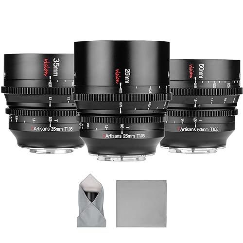 7artisans 25mm/35mm/50mm T1.05 Large Aperture Cine Lens Compatible for Leica/Sigma/Panasonic L Mount von 7artisans