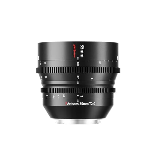 7artisans 35mm T2.0 große Blende Vollformat Cine-Objektiv kompatibel für Canon R-Mount, manueller Fokus geringe Verzeichnung Kino-Objektiv spiegellose Kameras für Canon R RP R5 R6, schwarz 7artisans 35mm T2.0 große Blende Vollformat Cine-Objektiv kompatibel für Canon R-Mount, manueller Fokus geringe Verzeichnung Kino-Objektiv spiegellose Kameras für Canon R RP R5 R6, schwarz von 7artisans