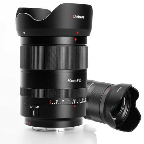7artisans 50mm F1.8 Standard L-Mount Vollformatobjektiv,AutoFocus objektiv,Gesichts-/Augenerkennung,für Leica SL2/Lumix S1 S1H S5 Leica SL,Black, schwarz 7artisans 50mm F1.8 Standard L-Mount Vollformatobjektiv,AutoFocus objektiv,Gesichts-/Augenerkennung,für Leica SL2/Lumix S1 S1H S5 Leica SL,Black, schwarz von 7artisans