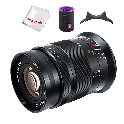 7artisans 60mm F2.8 II APS-C Format Makro-Objektiv, Kompatibel mit Sony E-Mount-Kameras Kameras Sony A5000 A5100 A6000 A6100 A6300 A6400 A6500 A6600 7artisans 60mm F2.8 II APS-C Format Makro-Objektiv, Kompatibel mit Sony E-Mount-Kameras Kameras Sony A5000 A5100 A6000 A6100 A6300 A6400 A6500 A6600 von 7artisans