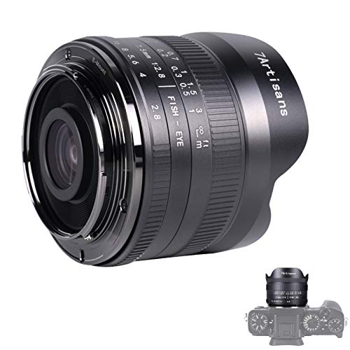 7artisans 7.5 mm F2.8 II Objektiv Kompatibel mit Canon EOS-M Mount (Compatible with Canon EOS-M) von 7artisans